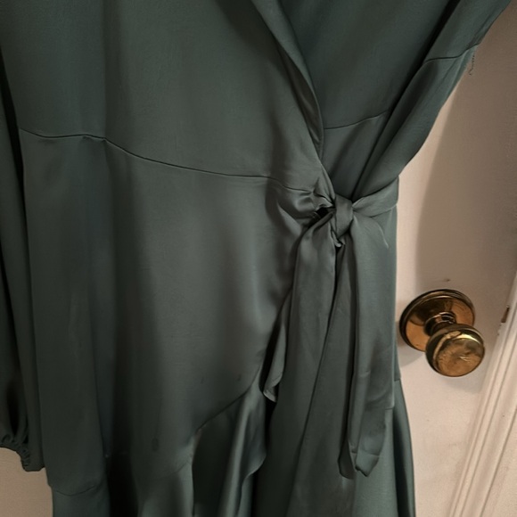 Keepsake Tie Waste LS Dress - Picture 2 of 5